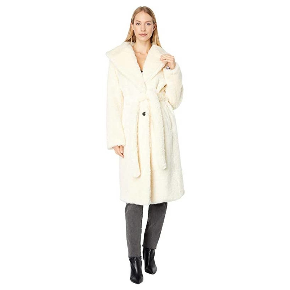 Avec Les Filles Cream Coat NWT
